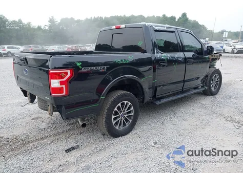 2018 Ford F-150 Xlt из США, поврежденный, VIN 1FTEW1EG7JFC68770